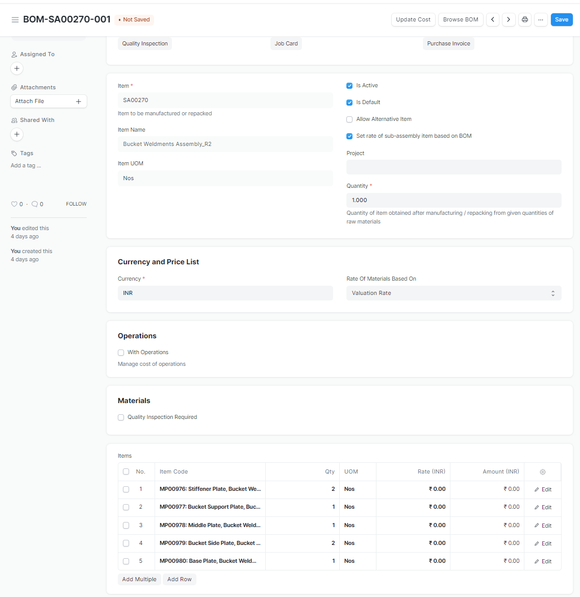 Work Order and Job Card Booking in ERP - Cover Image